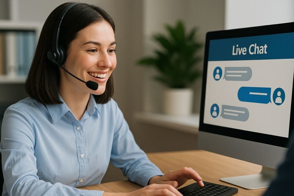Customer Service and Chat Support