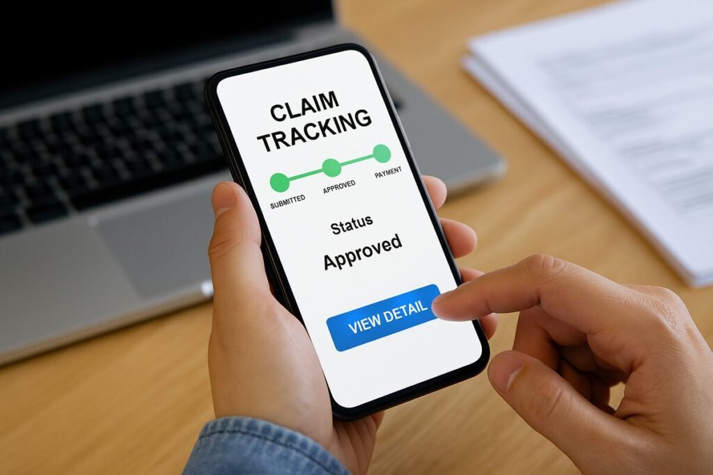Digital Claim Tracking and Updates