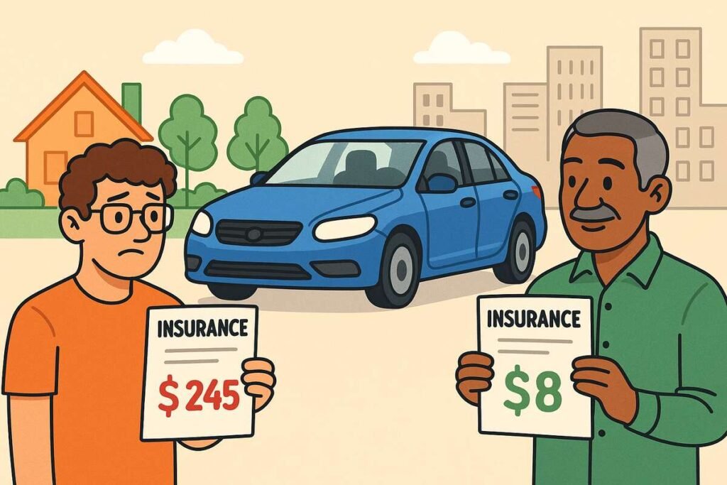 Two Drivers, Same Car — Completely Different Insurance Bills