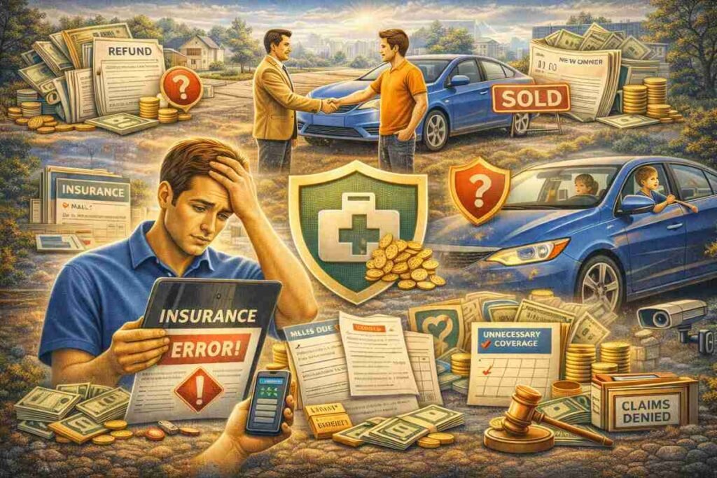 Forgetting to Cancel After Selling or Trading In a Vehicle