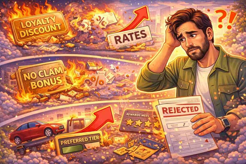 Loss of No-Claim and Loyalty Benefits