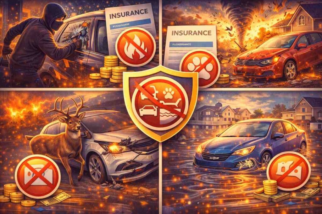 No Coverage for Non-Collision Damage