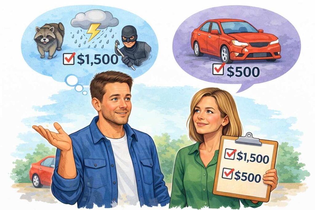 Use High Deductibles for Low-Risk Coverage